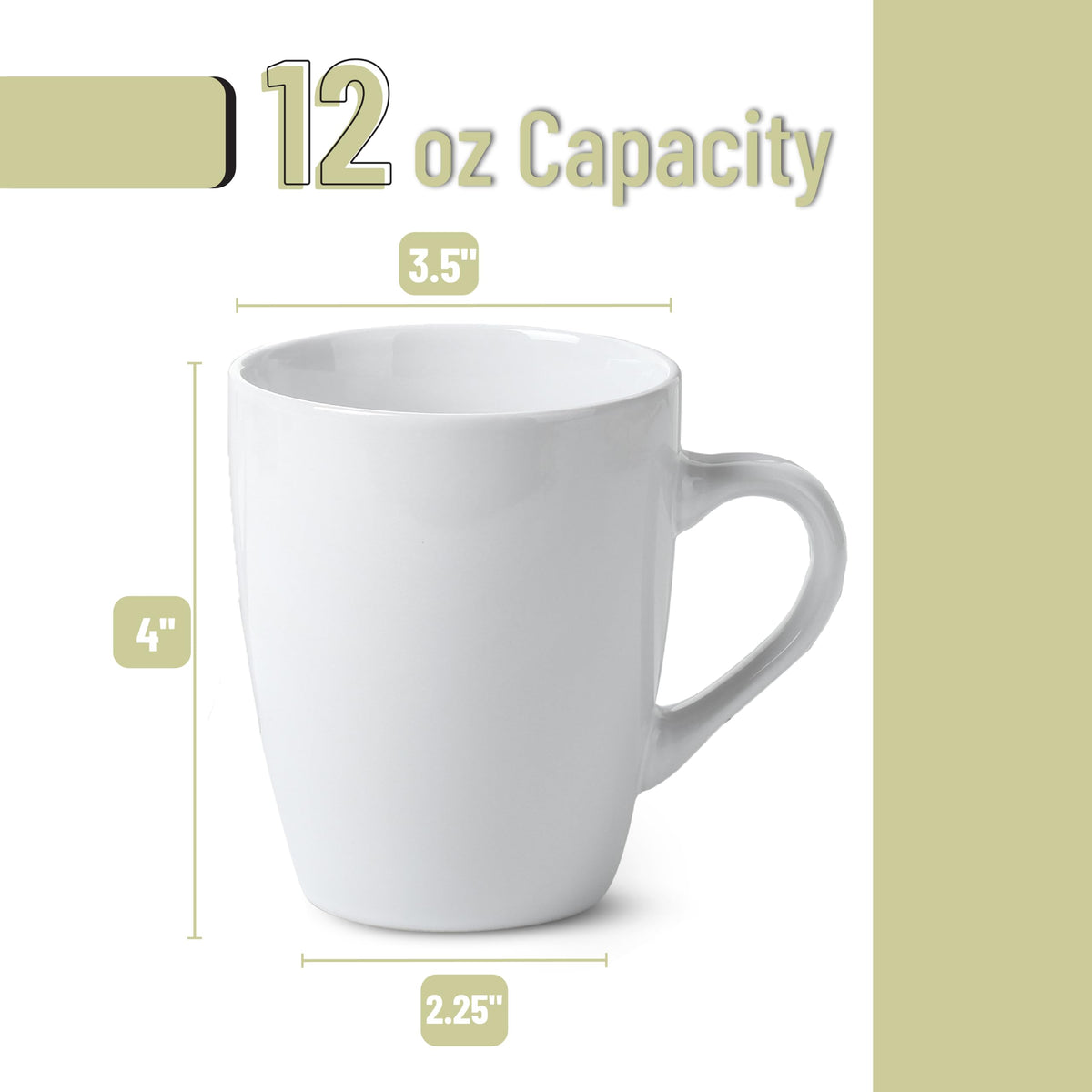 Brew To A Tea mug with large handle for secure hold