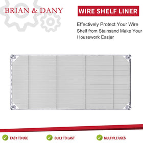 BRIAN AND DANY waterproof, BPA-free liner supports clean, safe storage