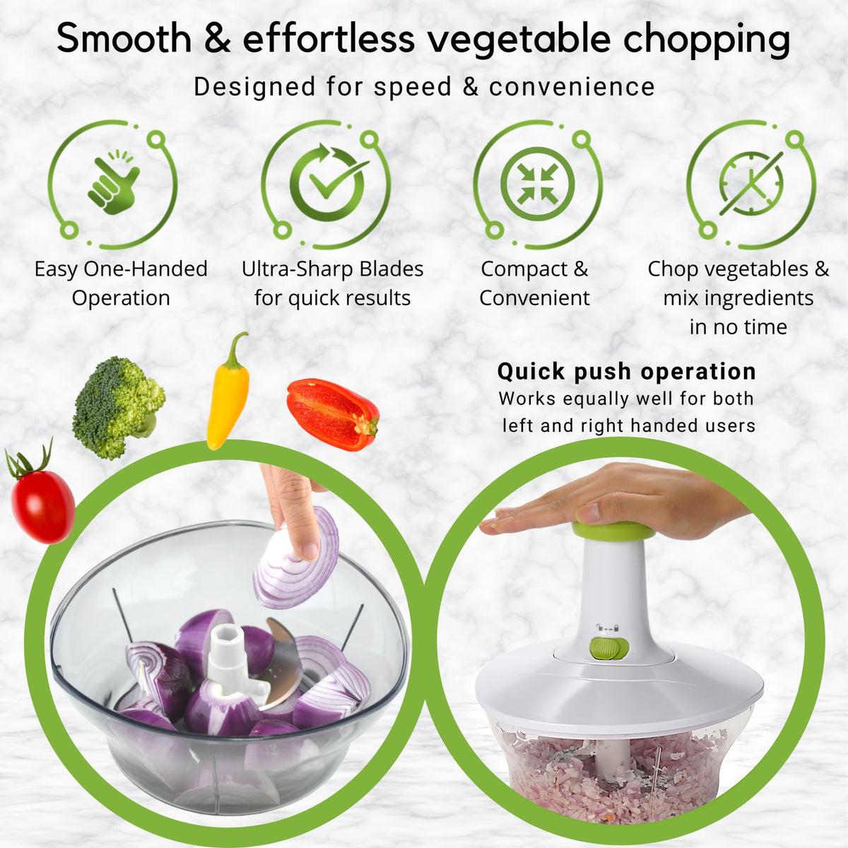 Brieftons Express dishwasher-safe parts simplify cleaning after meals.