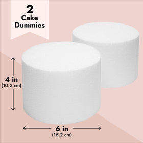Bright Creations foam dummy blank canvas for fondant and buttercream designs.