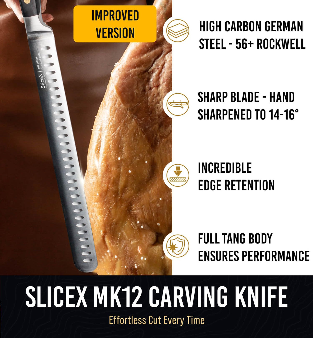 Bright Hobby Brisket Slicing Knife gift-ready packaging ideal for gifts.