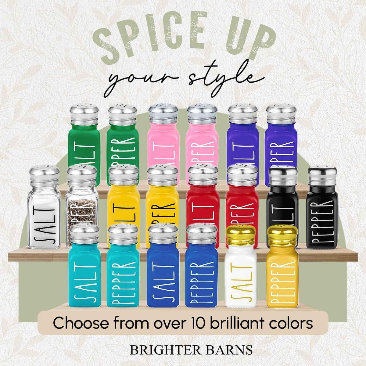 Brighter Barns display on a dining table to elevate kitchen decor.