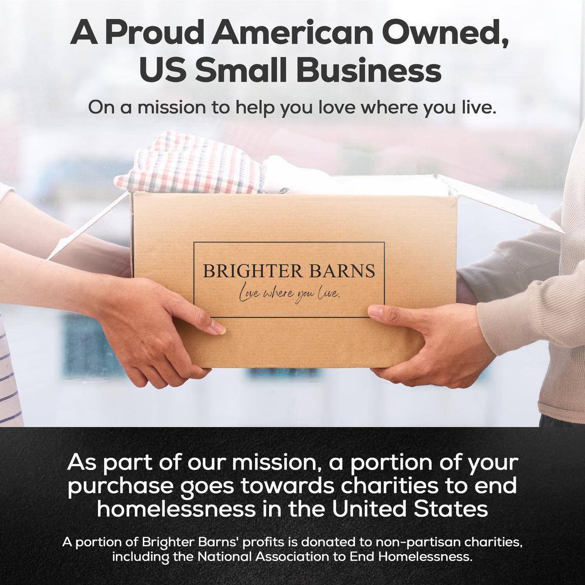 Brighter Barns handwash-only care preserves finish and charm