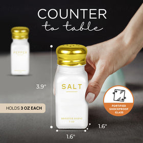 Brighter Barns stainless steel tops prevent clogs for smooth pours