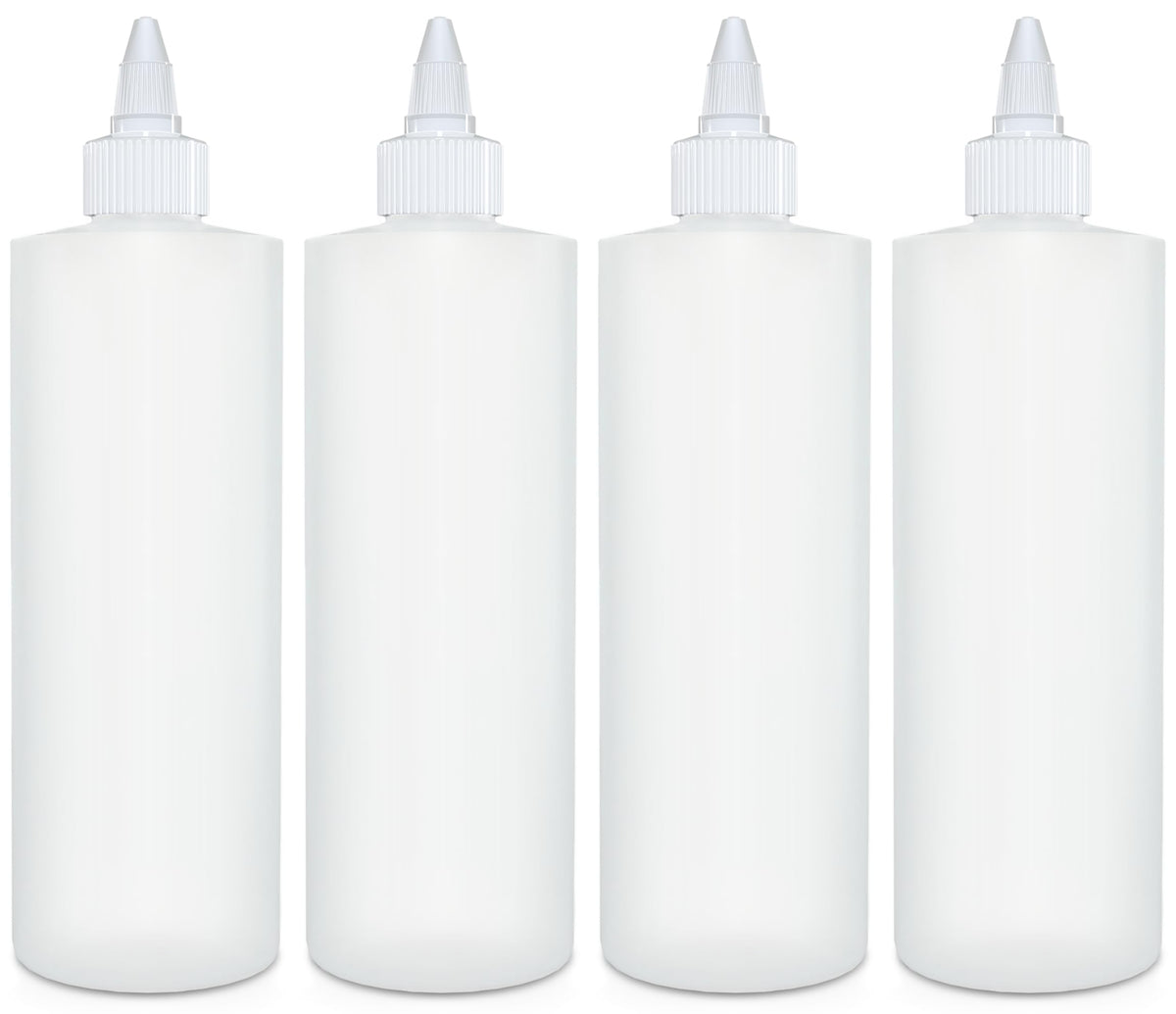 BrightFrom 16 oz squeeze bottle with twist top cap for precise dispensing