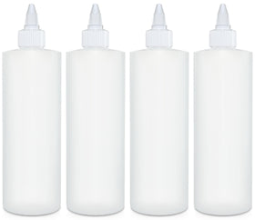 BrightFrom 16 oz squeeze bottle with twist top cap for precise dispensing
