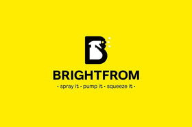 BrightFrom bottle with clear capacity for portioning.