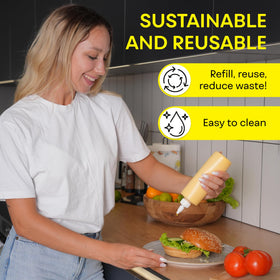 BrightFrom eco-friendly and refillable design reduces waste.