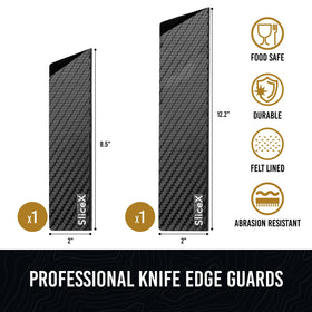 Bright Hobby 12.2 inch guard protects carving and bread knives during storage.
