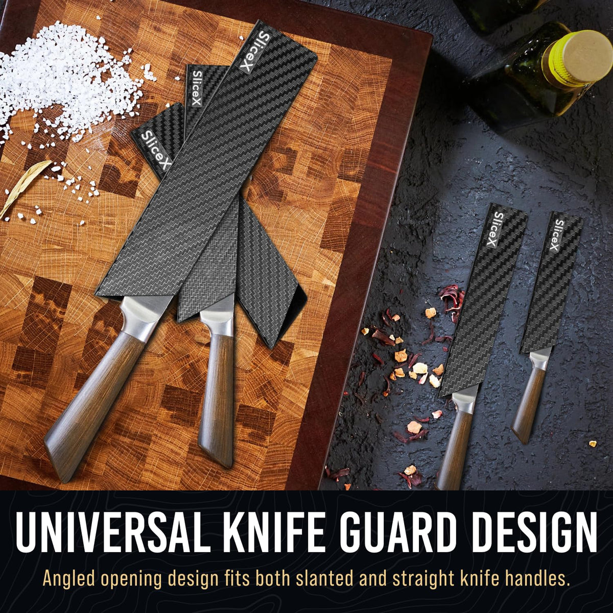 Bright Hobby universal guards fit 8.5 and 12.2 inch blades.