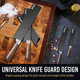 Bright Hobby universal guards fit 8.5 and 12.2 inch blades.