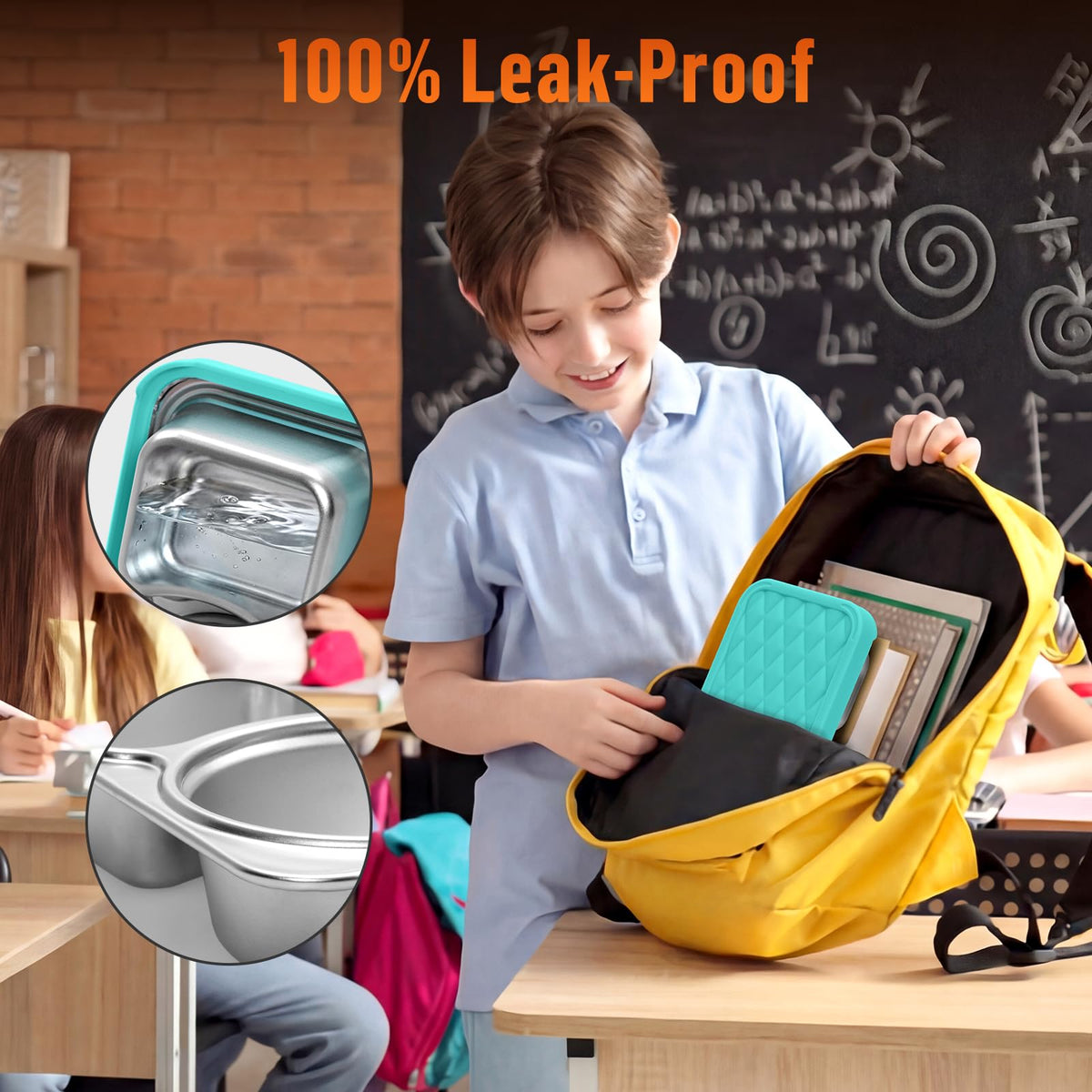 BrightWorld leakproof lids seal in flavors and sauces for mess-free travel