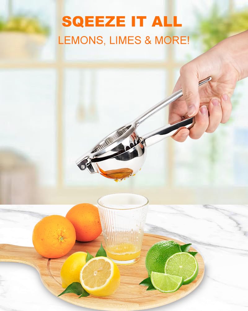 Brigii dishwasher-safe design simplifies cleanup after lemon or lime juicing.