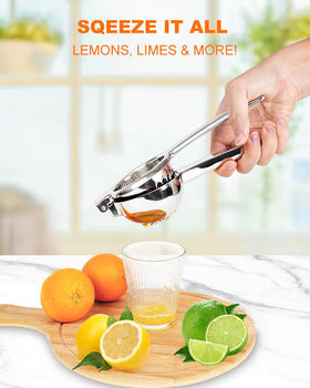 Brigii dishwasher-safe design simplifies cleanup after lemon or lime juicing.