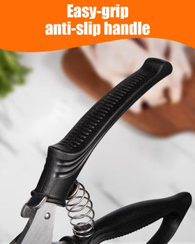 Brigii Kitchen Shears safety lock for secure storage