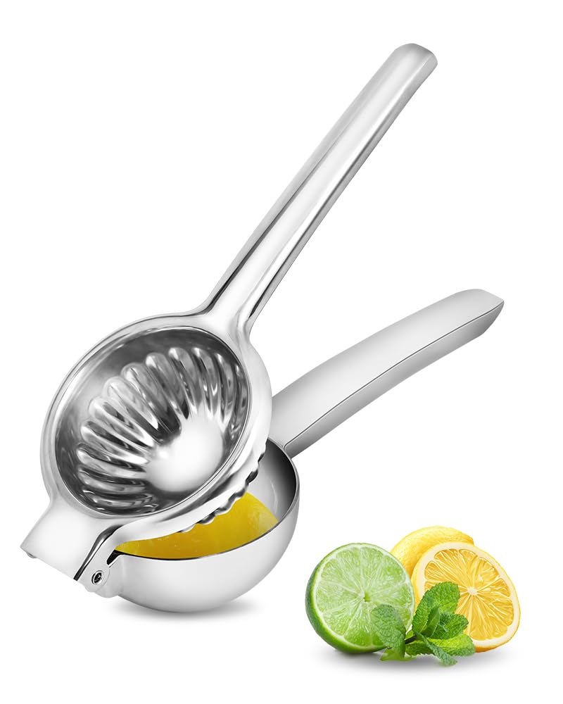 Brigii lemon squeezer juicer with durable stainless steel for high-yield citrus juice.