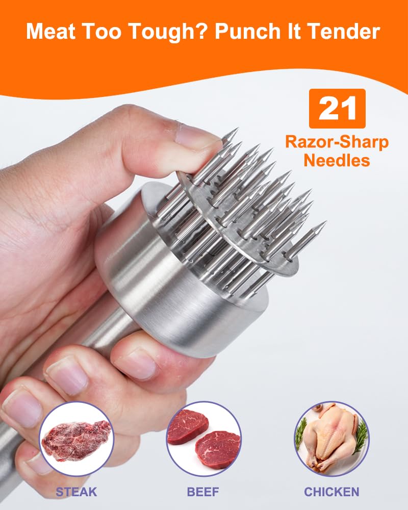 Brigii meat tenderizer dishwasher-safe design for easy cleanup