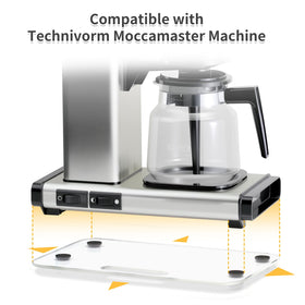 Brikinte Moccamaster slider offers stable load bearing for safe, wobble-free operation.
