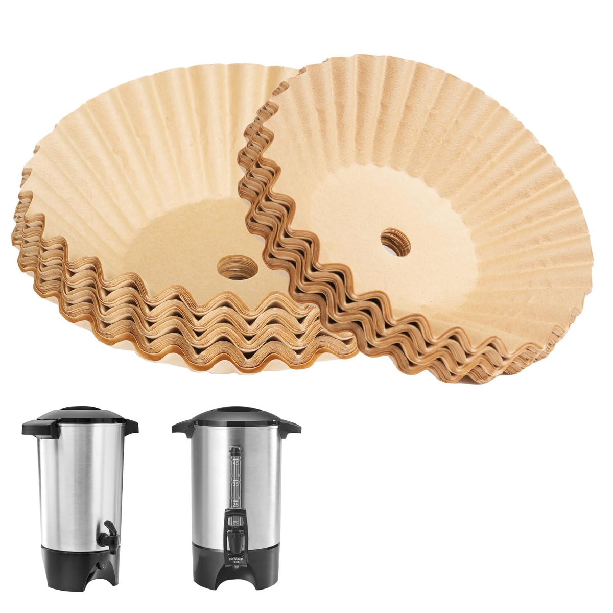 Brikinte coffee filter for Hamilton Beach 45-cup urn provides reliable large-batch compatibility.