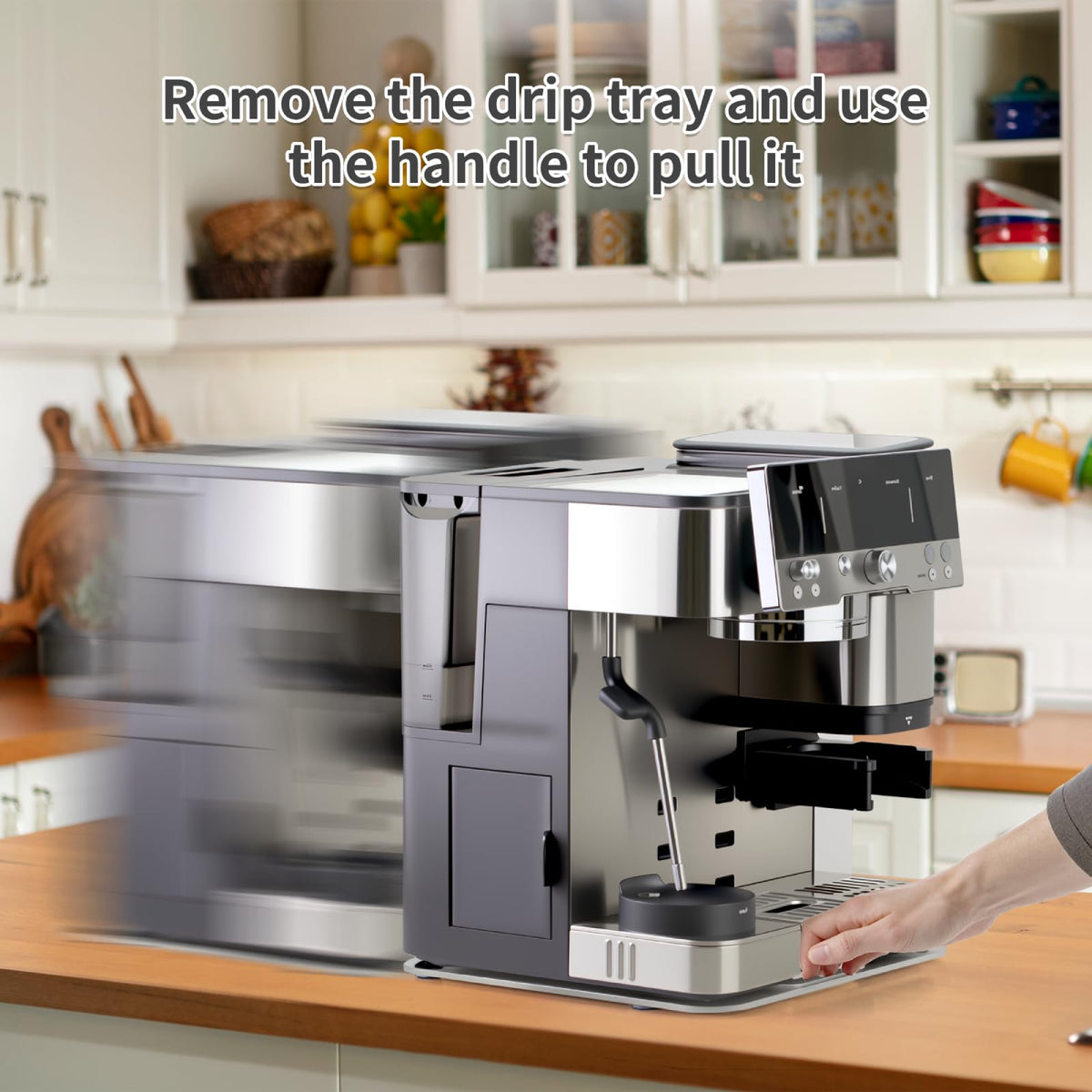 Brikinte easy-use tray requires no assembly for instant setup.