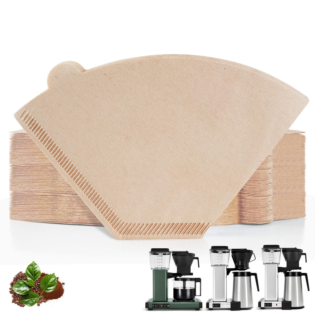 Brikinte Moccamaster cone filter 4, 200 sheets, premium flavor clarity