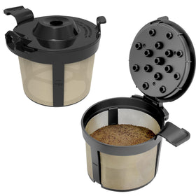Brikinte Ninja PB051/PB041ST filter basket, front view, reusable design.