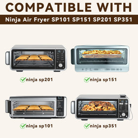 Brikinte Ninja SP101/SP151 compatibility display highlights tray-ready parchment