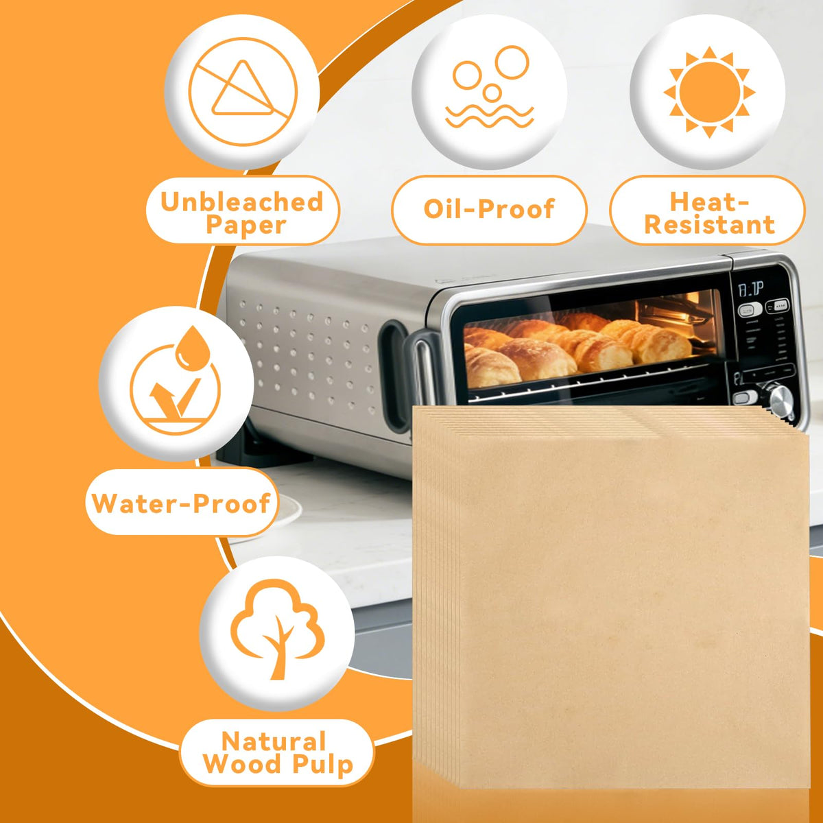 Brikinte no-clean-up-needed convenience after cooking