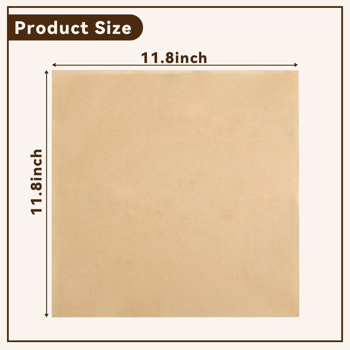 Brikinte silicone-coated parchment close-up shows non-stick surface