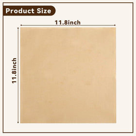 Brikinte silicone-coated parchment close-up shows non-stick surface