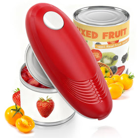 Brilam Electric Can Opener with side-cut blade for safer food access