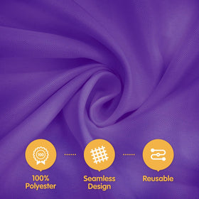 BRILLMAX 150gsm polyester fabric resists wear for repeated events.