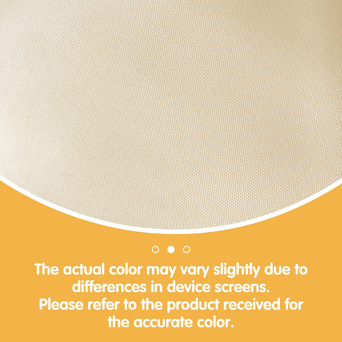 BRILLMAX beige cloth with matte finish reduces glare for photography-ready tables.