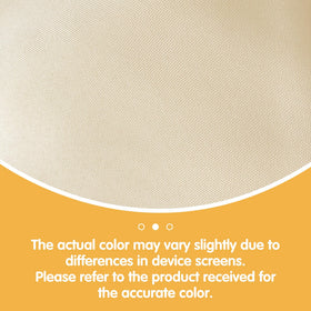 BRILLMAX beige cloth with matte finish reduces glare for photography-ready tables.