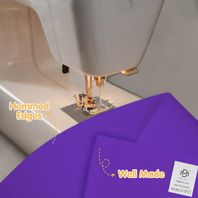 BRILLMAX hemmed edges reinforce durability for commercial use.
