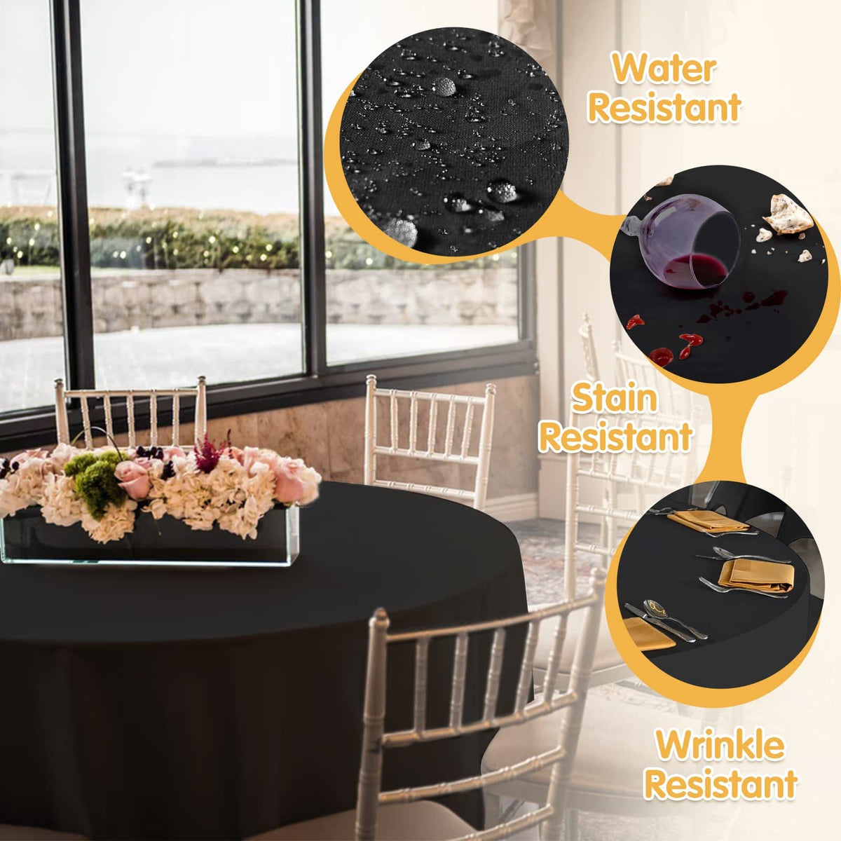 BRILLMAX spill-resistant wipeable finish demonstrated for easy cleanup