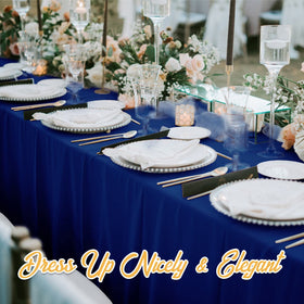 BRILLMAX navy blue coordinates with wedding and banquet themes