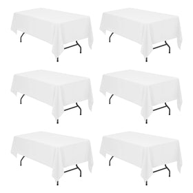 BRILLMAX white 60x102 tablecloth pack for events