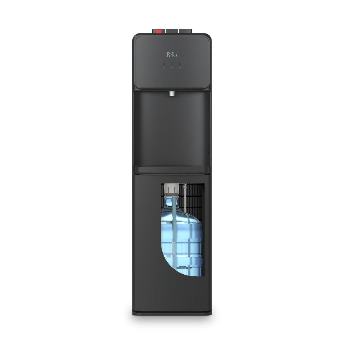 Brio 130 bottom-load bottle insert for quick, tool-free setup and hydration