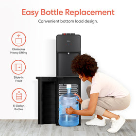 Brio 130 tri-temp dispenser offering hot, room, and cold options