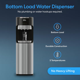 Brio hot-water spout in action delivers instant hot beverages safely.