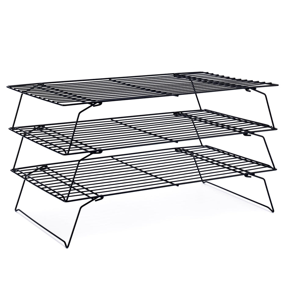 BRIOUT cooling rack 3 tiers with 16x10 inch surface for even cooling