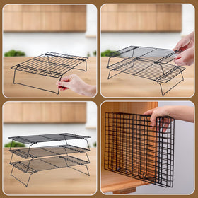 BRIOUT nonstick surface helps baked goods release cleanly after cooling