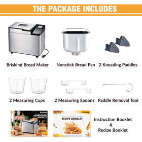 Briskind 15-hour delay timer for planned baking