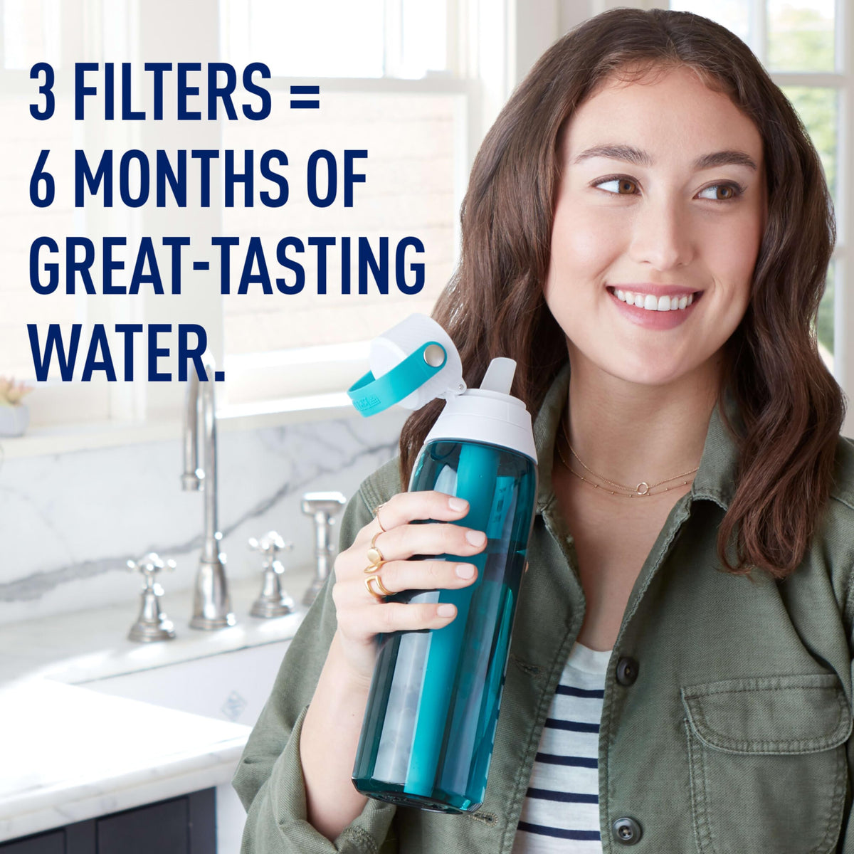 Brita bottle-compatible filters fit all Brita bottles.