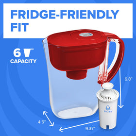 Brita Metro BPA-free material for safe, fresh-tasting water