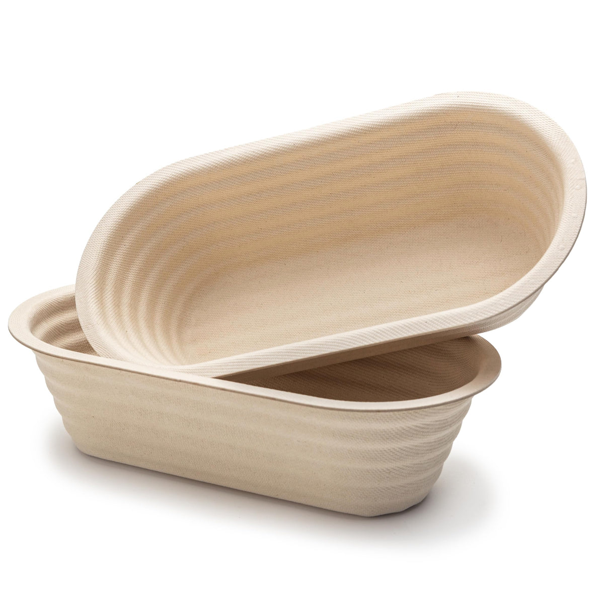 Brod & Taylor Banneton 10-inch stackable design for space saving proofing.