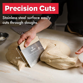 Brod and Taylor bench knife highlighting the soft non-slip rubber handle for comfortable control.
