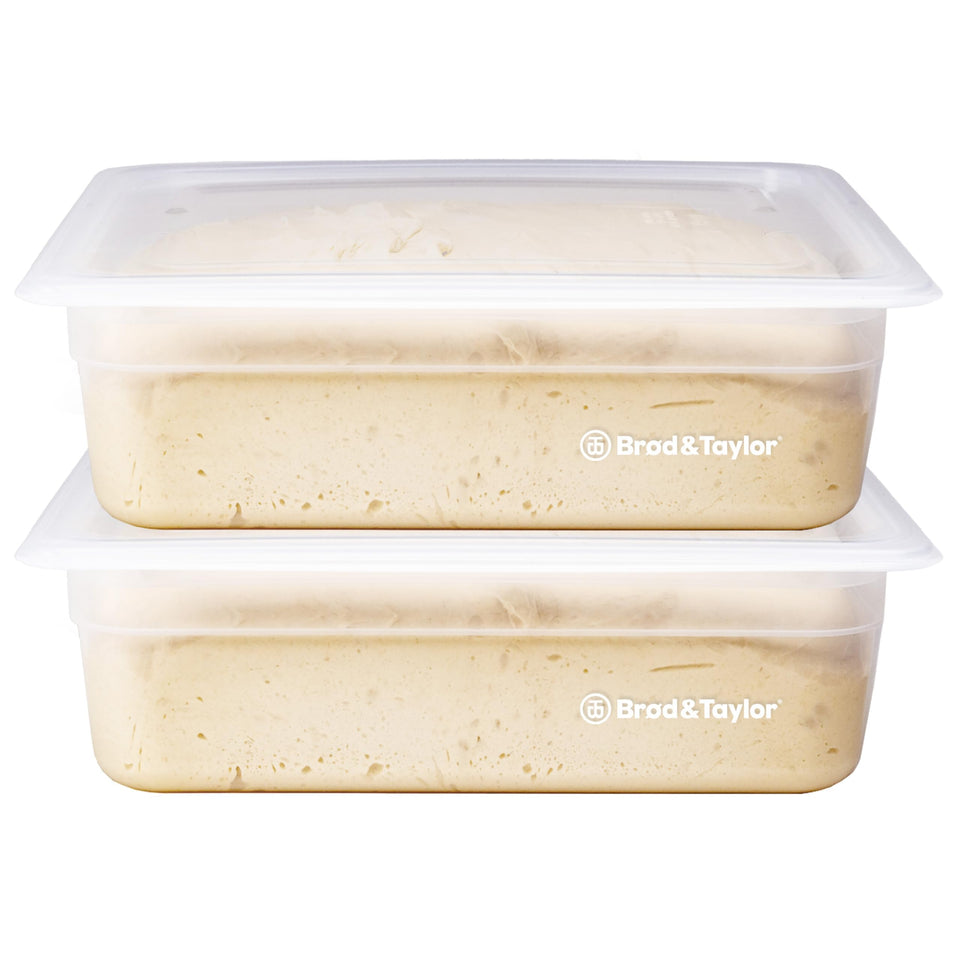 Brod & Taylor proofing container with 6L capacity for large dough batches.