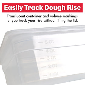 Fits inside the Brød & Taylor Folding Proofer for compact proofing